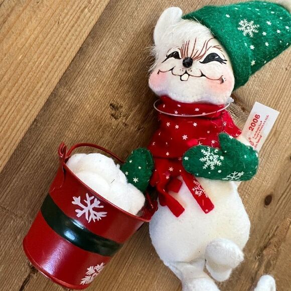 Annalee Bucket of Snowballs Mouse 2006 - Picture 2 of 8